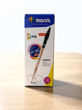 Bolígrafo Marfil retráctil negro Dry Gel Ref. 337 caja x 12