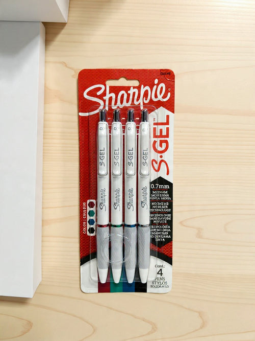 Bolígrafos Sharpie S-gel x4