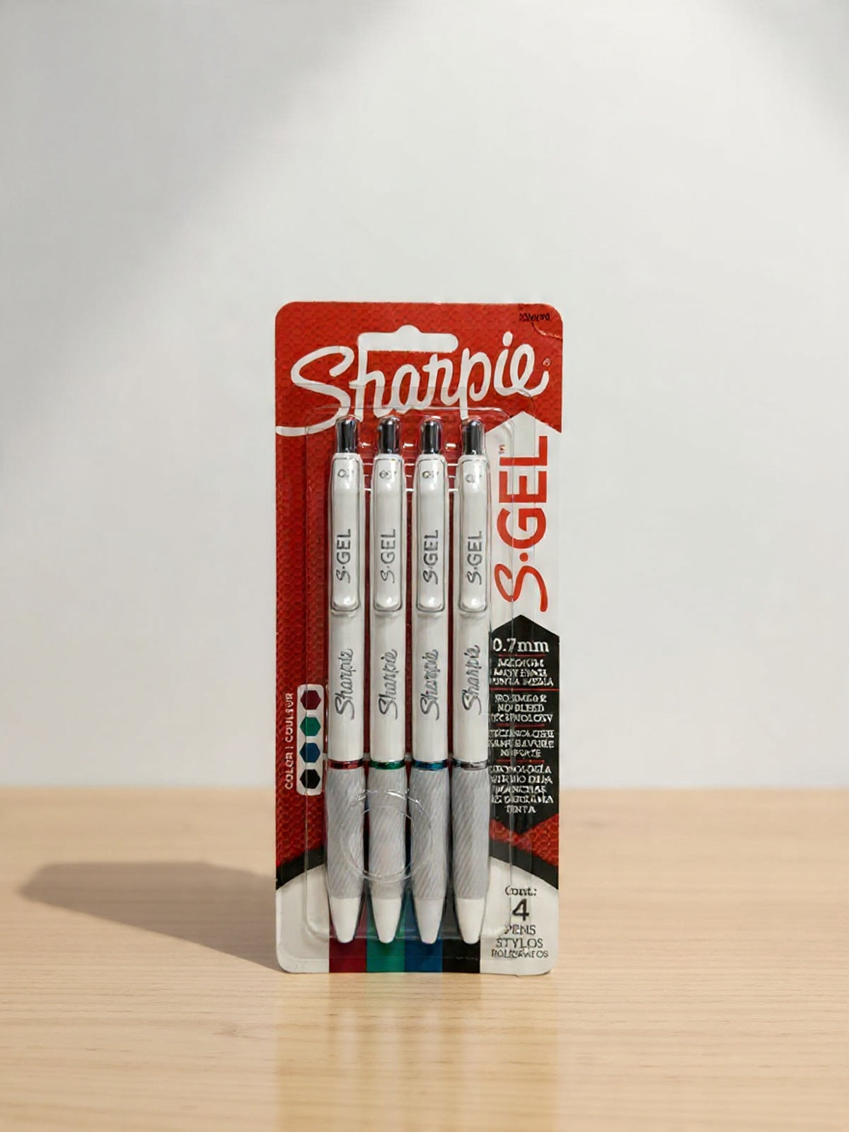 Bolígrafos Sharpie S-gel x4