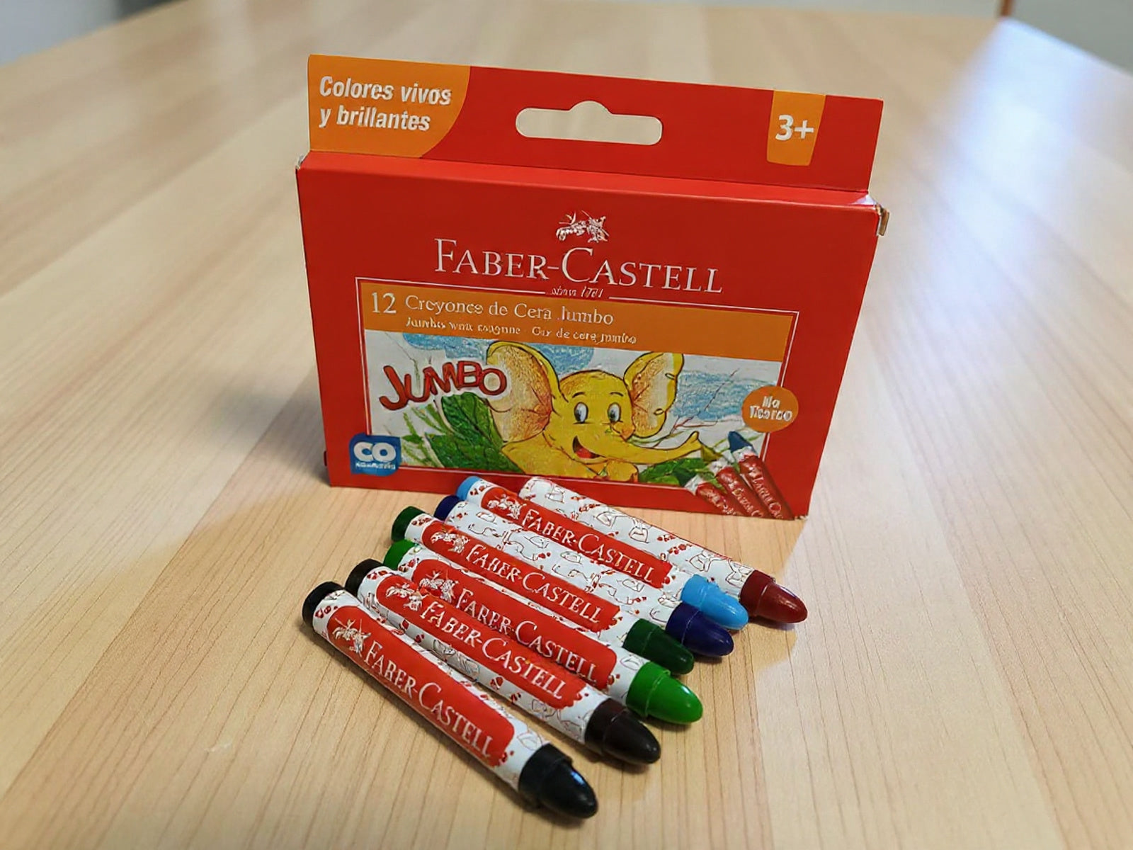 Crayones Faber Castell Jumbo x11