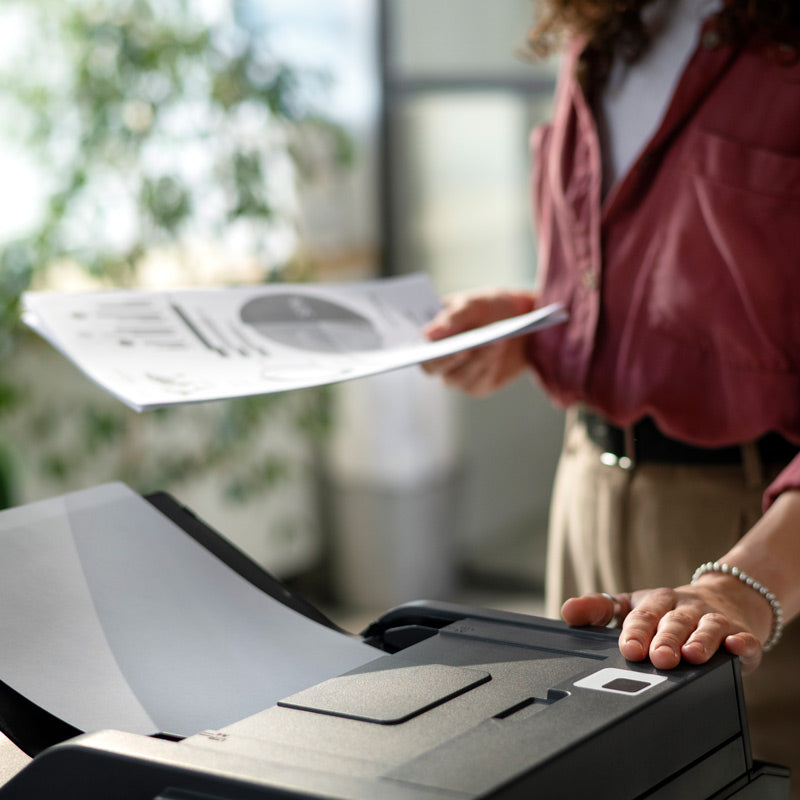Impresión en blanco y negro